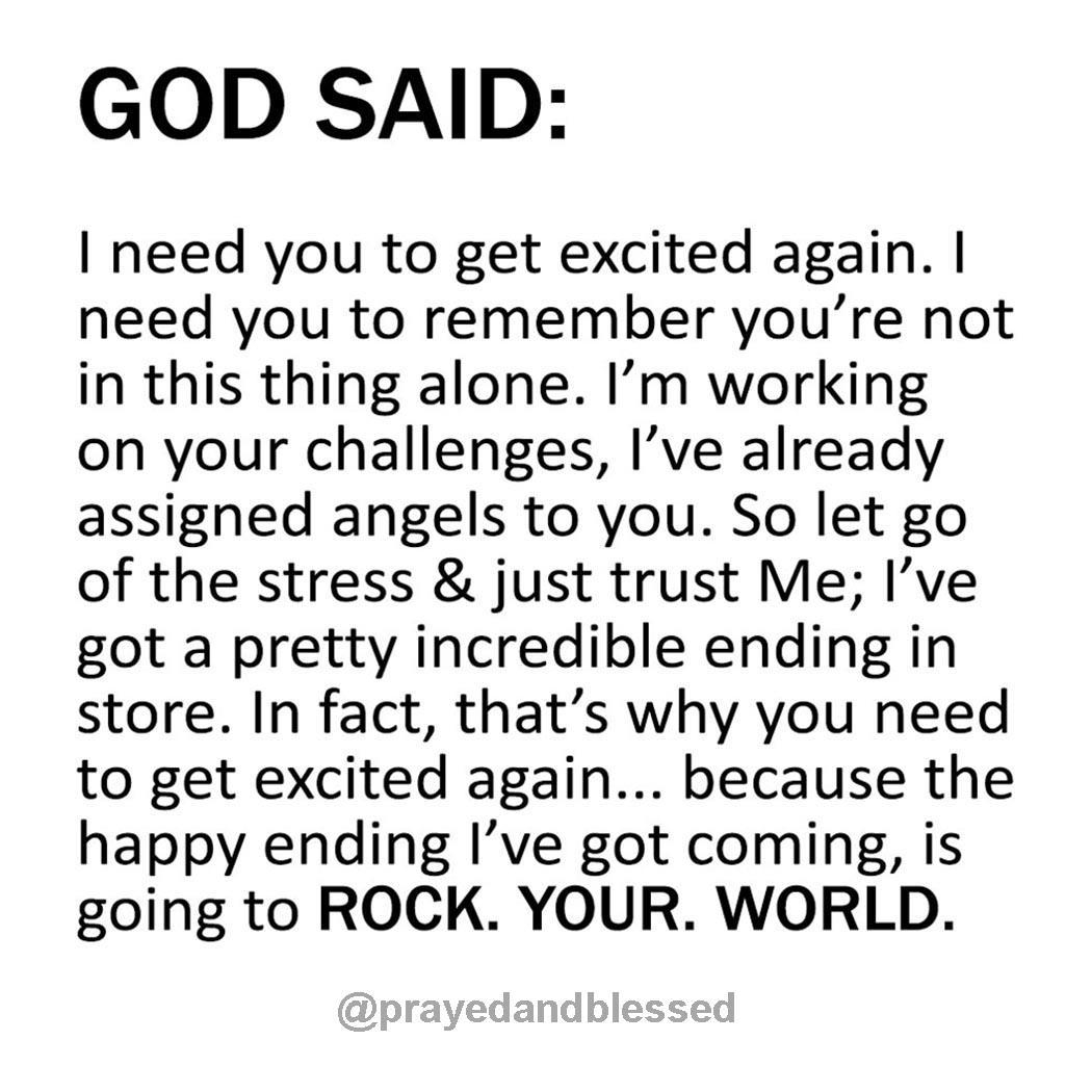 God Is Going To Rock Your World