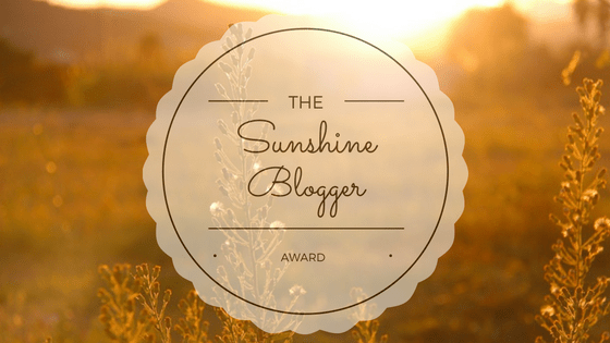 The Sunshine Blogger Award Nod