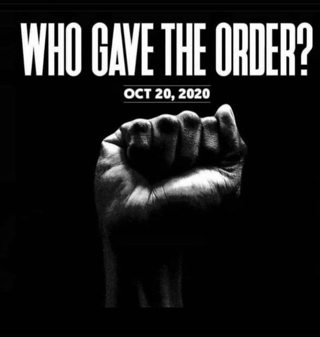 20.10.2020: The Massacre Of Peaceful Protesters In Lagos State Nigeria